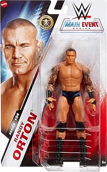 Mattel WWE Main Event Series154 Randy Orton Figura de ação